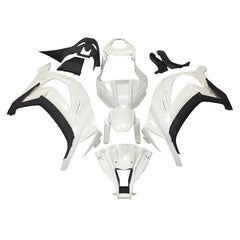 Kawasaki ZX-10R 2011-2015 Plain White Fairing Kit without Logos