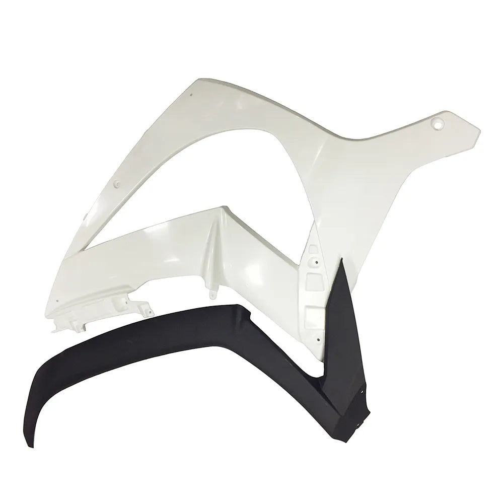 Kawasaki ZX-10R 2011-2015 Plain White Fairing Kit without Logos