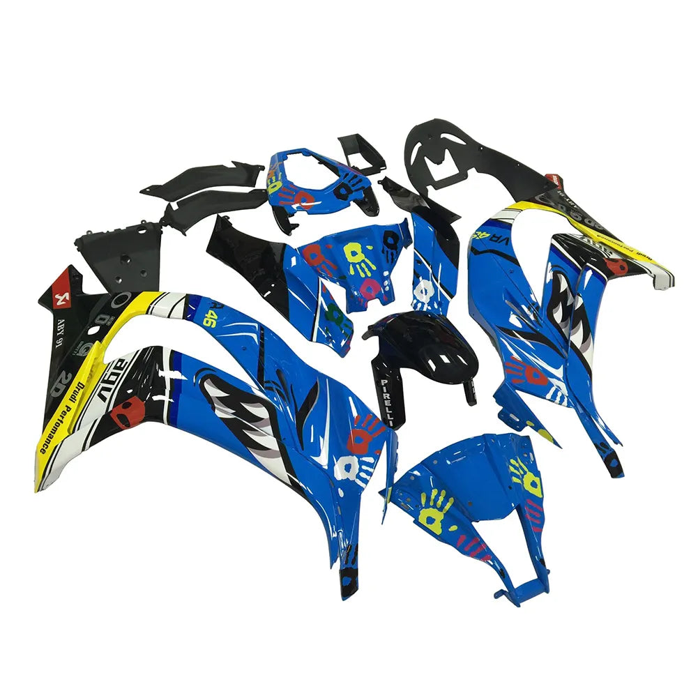 Kawasaki ZX-10R 2011-2015 Shark Graphics Fairing Kit without Logos