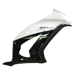 Kawasaki ZX-10R 2011-2015 White Black Lettered Fairing Kit without Logos