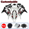 Kawasaki ZX-10R 2011-2015 White Red Black Fairing Kit without Logos