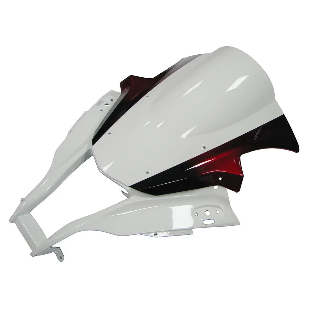 Kawasaki ZX-10R 2011-2015 White Red Black Fairing Kit without Logos