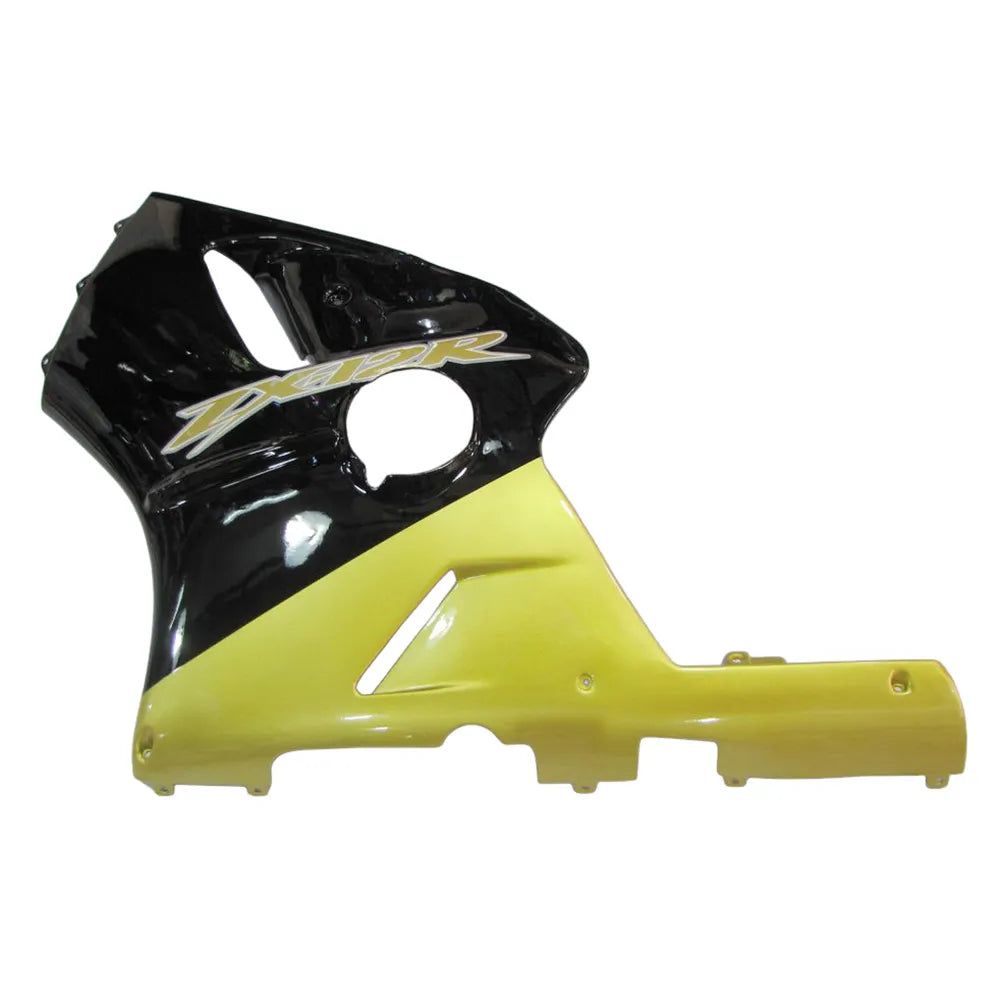 Kawasaki ZX-12R 2000-2001 Black Gold Fairing Kit without Logos