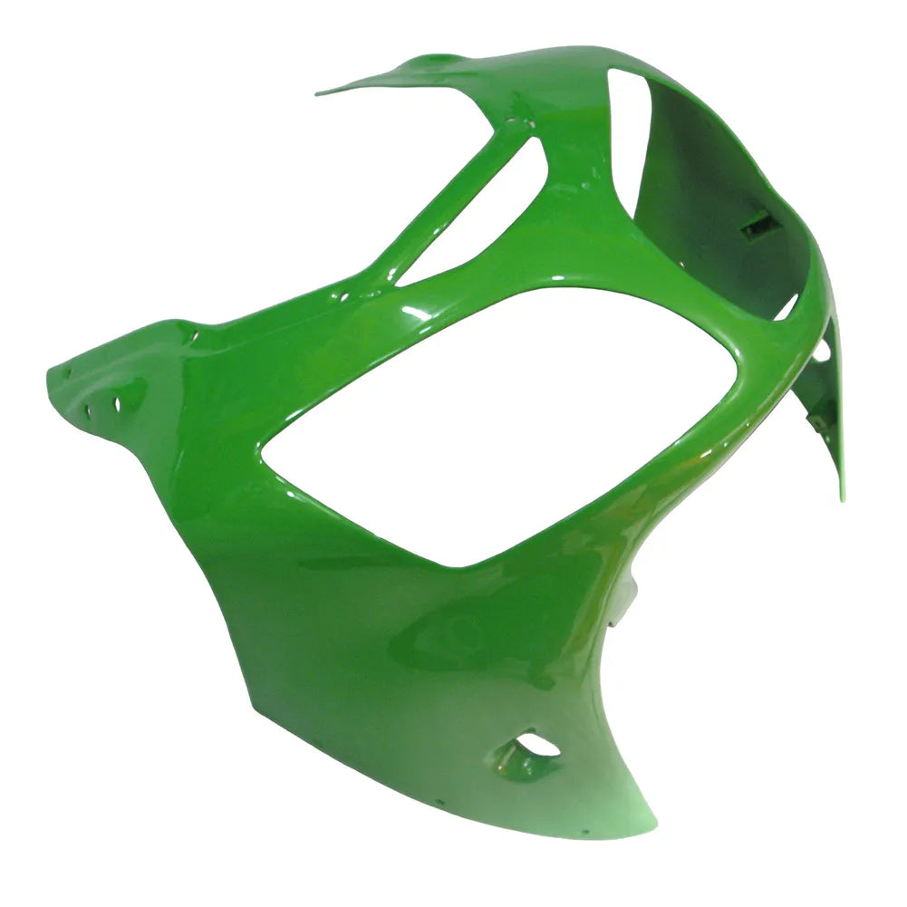 Kawasaki ZX-12R 2000-2001 Green Black Fairing Kit without Logos