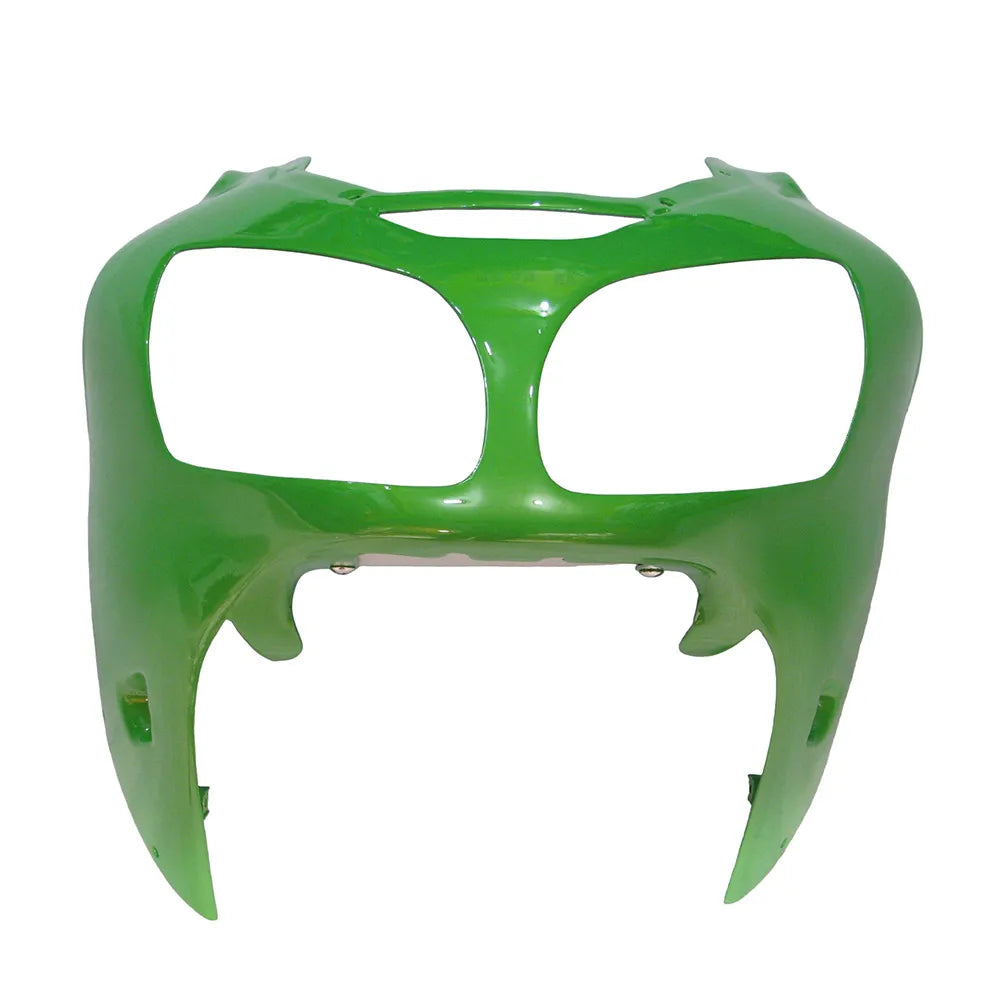 Kawasaki ZX-12R 2000-2001 Green Black Fairing Kit without Logos