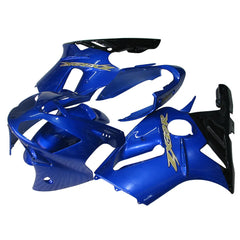 Kawasaki ZX-12R 2002-2006 Blue Black Fairing Kit without Logos