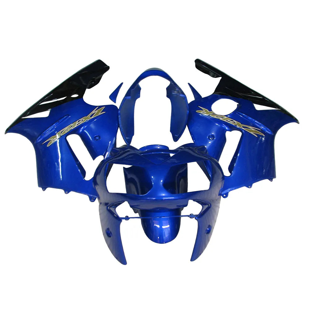 Kawasaki ZX-12R 2002-2006 Blue Black Fairing Kit without Logos