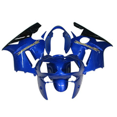 Kawasaki ZX-12R 2002-2006 Blue Black Fairing Kit without Logos