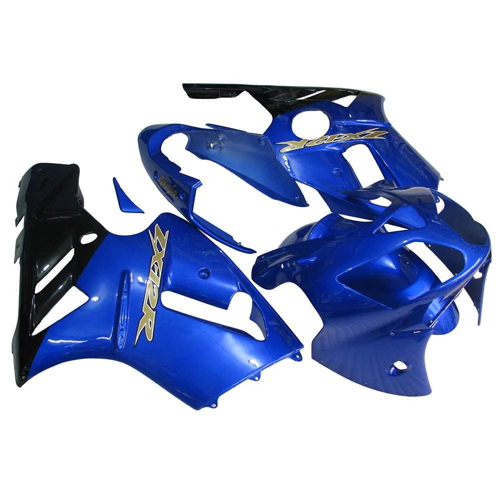 Kawasaki ZX-12R 2002-2006 Blue Black Fairing Kit without Logos