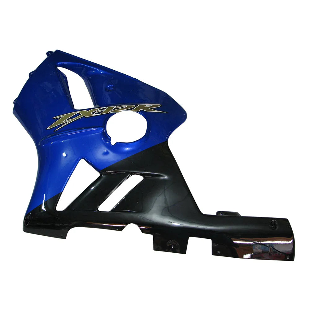 Kawasaki ZX-12R 2002-2006 Blue Black Fairing Kit without Logos