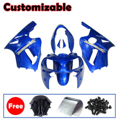 Kawasaki ZX-12R 2002-2006 Blue Fairing Kit without Logos