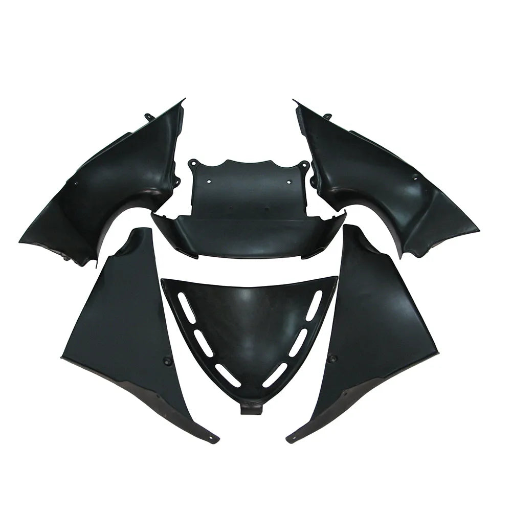 Kawasaki ZX-12R 2002-2006 Gold Black Style B Fairing Kit without Logos