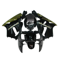 Kawasaki ZX-12R 2002-2006 Gold Black Style B Fairing Kit without Logos