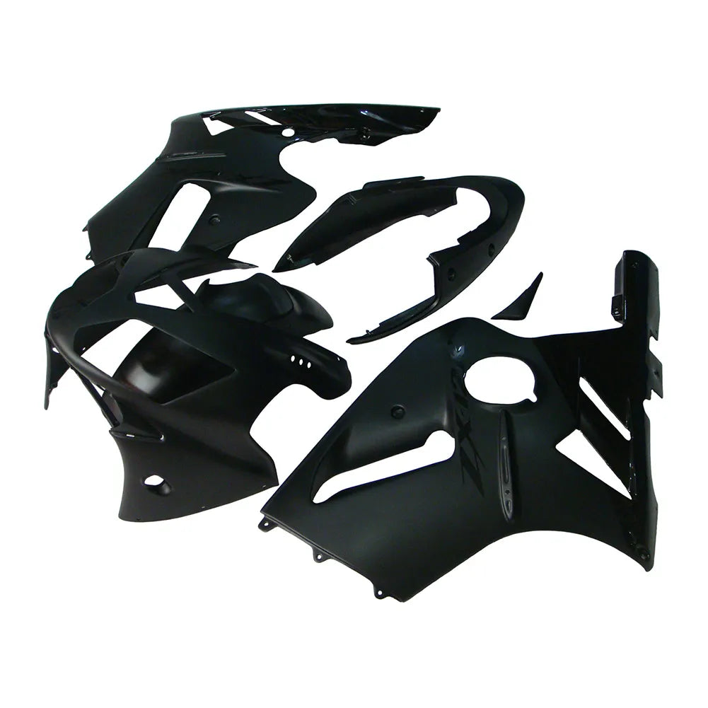 Kawasaki ZX-12R 2002-2006 Matte Black Fairing Kit without Logos