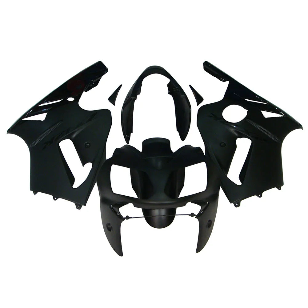 Kawasaki ZX-12R 2002-2006 Matte Black Fairing Kit without Logos