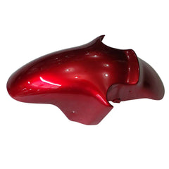 Kawasaki ZX-12R 2002-2006 Pearl Red Black Fairing Kit without Logos