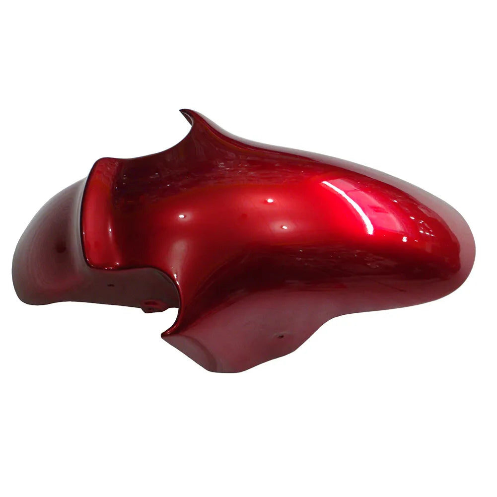 Kawasaki ZX-12R 2002-2006 Pearl Red Black Fairing Kit without Logos