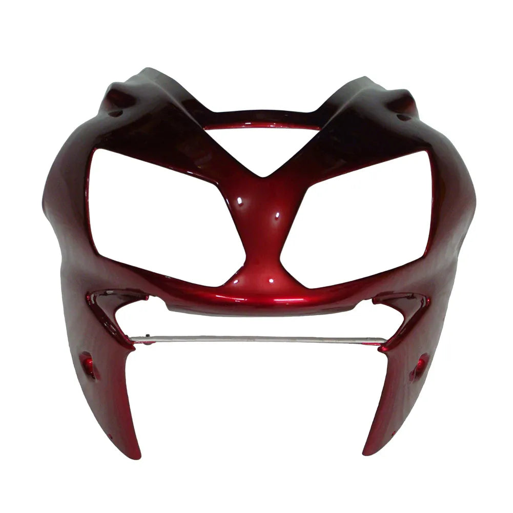 Kawasaki ZX-12R 2002-2006 Pearl Red Black Fairing Kit without Logos