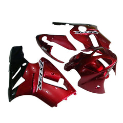 Kawasaki ZX-12R 2002-2006 Pearl Red Black Fairing Kit without Logos