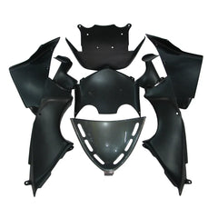 Kawasaki ZX-12R 2002-2006 Silver Black Style A Fairing Kit without Logos