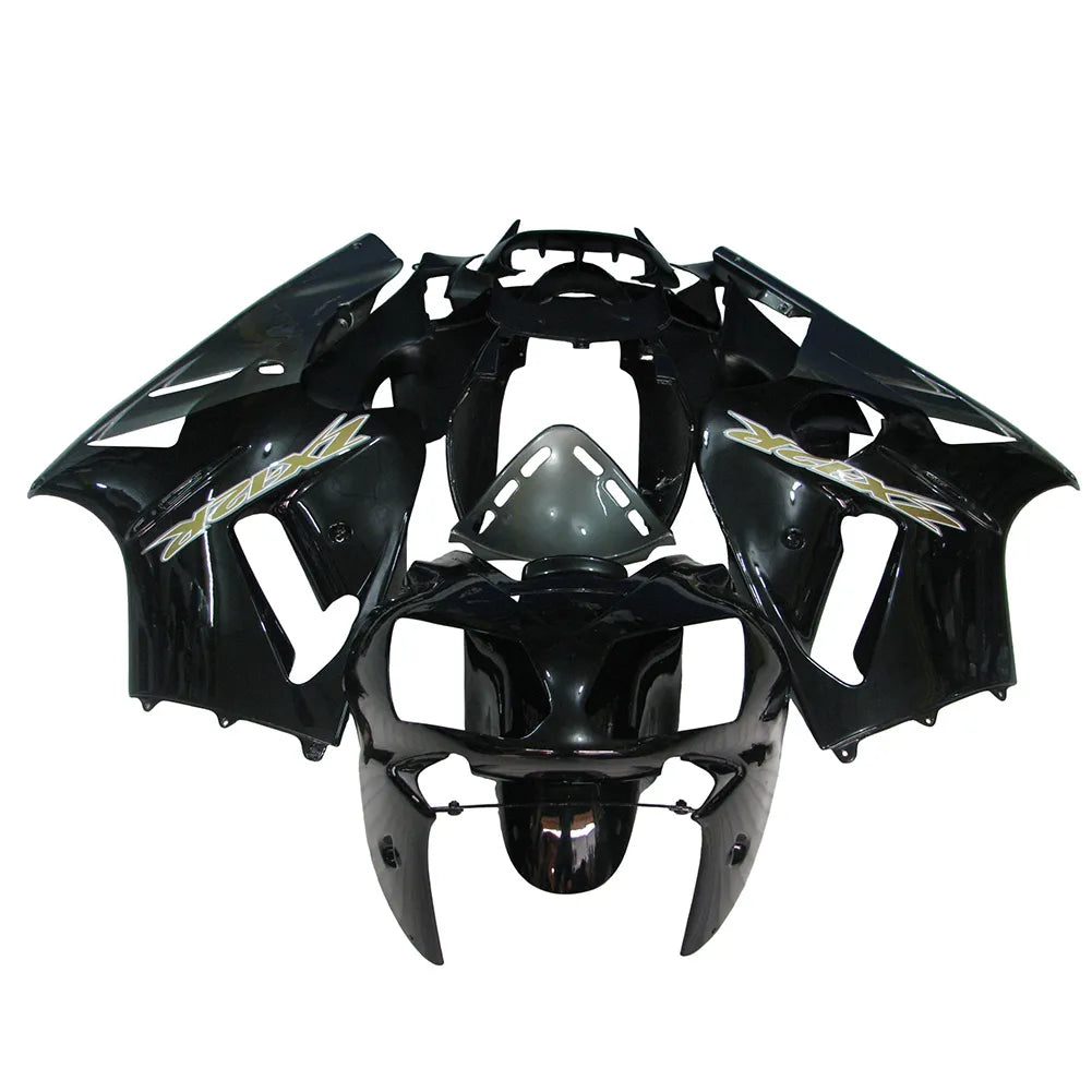 Kawasaki ZX-12R 2002-2006 Silver Black Style A Fairing Kit without Logos