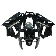 Kawasaki ZX-12R 2002-2006 Silver Black Style A Fairing Kit without Logos