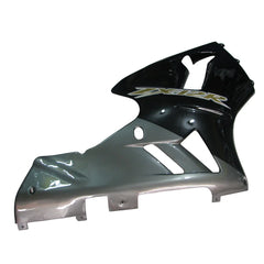 Kawasaki ZX-12R 2002-2006 Silver Black Style A Fairing Kit without Logos