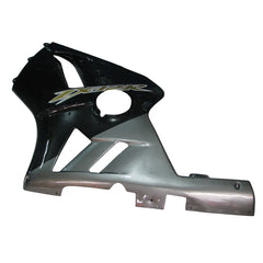Kawasaki ZX-12R 2002-2006 Silver Black Style A Fairing Kit without Logos