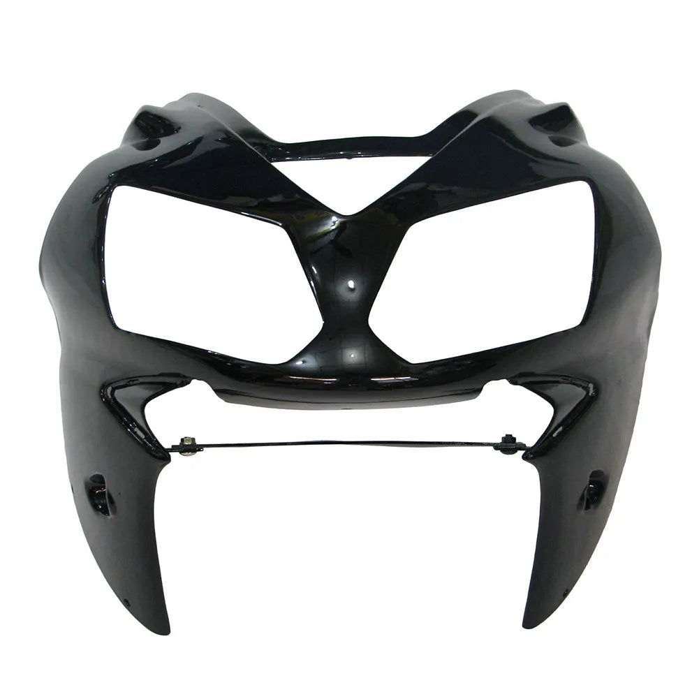 Kawasaki ZX-12R 2002-2006 Silver Black Style B Fairing Kit without Logos