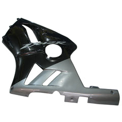 Kawasaki ZX-12R 2002-2006 Silver Black Style B Fairing Kit without Logos