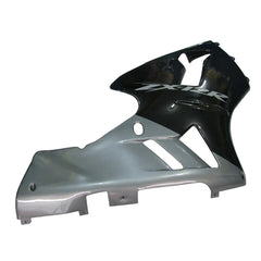 Kawasaki ZX-12R 2002-2006 Silver Black Style B Fairing Kit without Logos