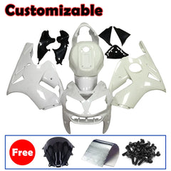 Kawasaki ZX-12R 2002-2006 White Black Fairing Kit without Logos