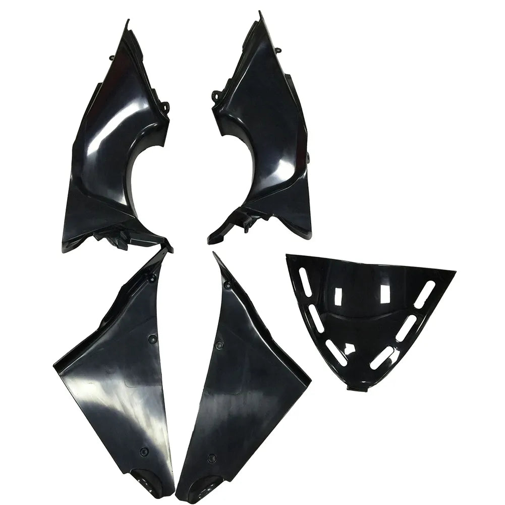 Kawasaki ZX-12R 2002-2006 White Black Fairing Kit without Logos