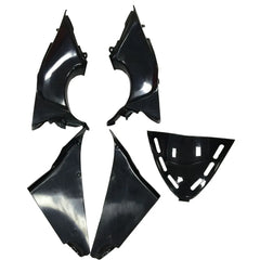 Kawasaki ZX-12R 2002-2006 White Black Fairing Kit without Logos