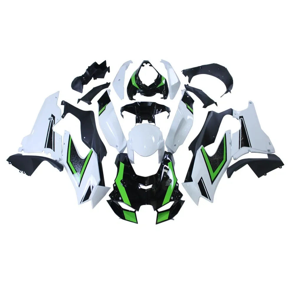 White Green Fairing Kit For Kawasaki ZX-10R 2021-2022