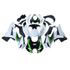 White Green Fairing Kit For Kawasaki ZX-10R 2021-2022