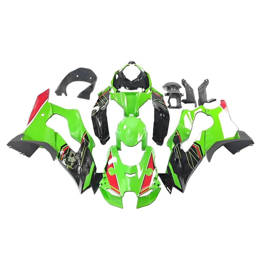 Black Green Fairing Kit For Kawasaki ZX-10R 2021-2022
