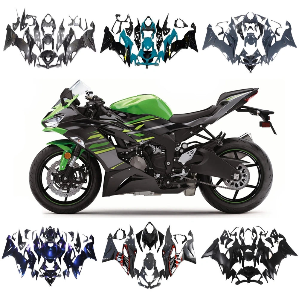 Kawasaki ZX-6R 2019-2023 Injection-Model Fairing