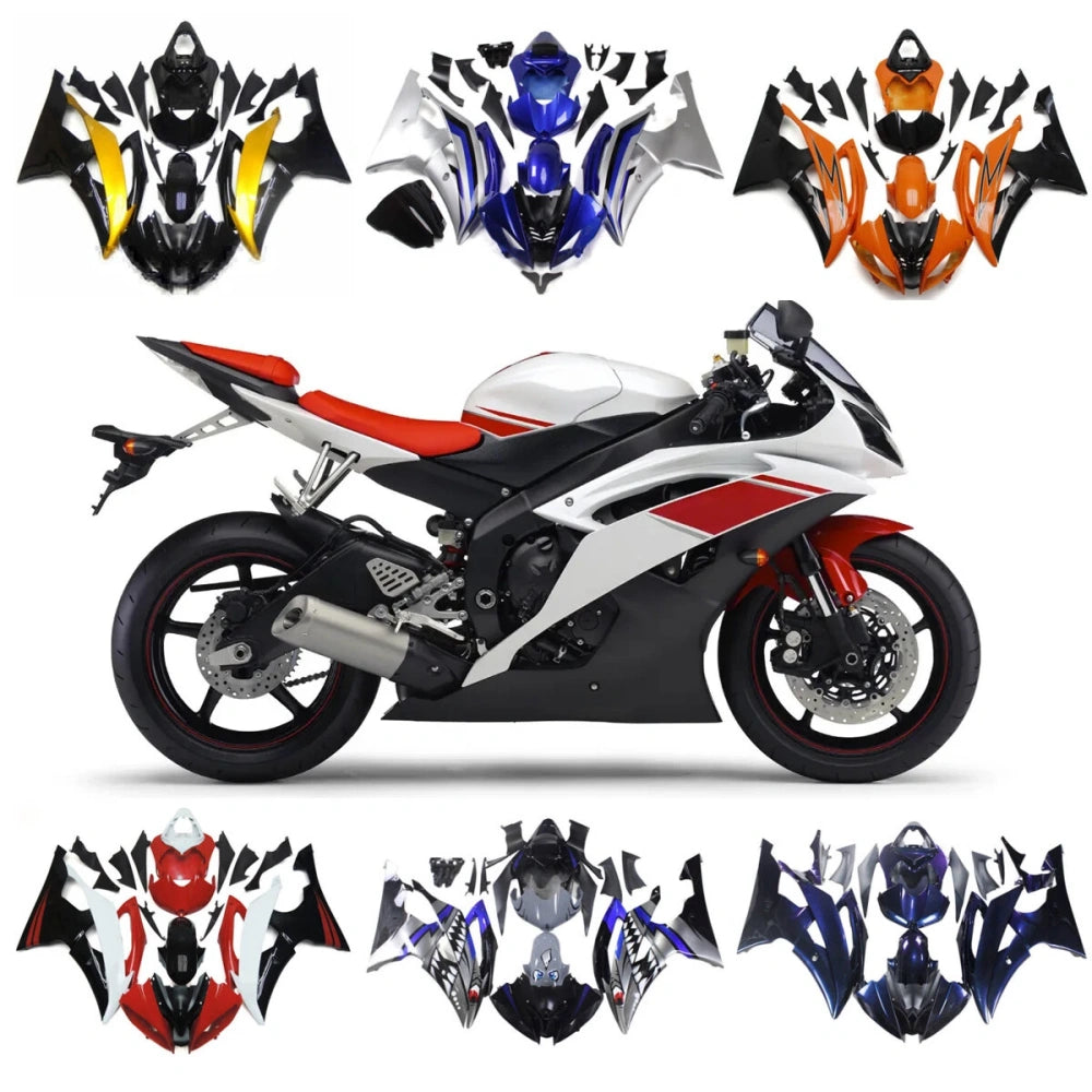 Yamaha YZF-600 R6 2008-2016 Injection-Model Fairing