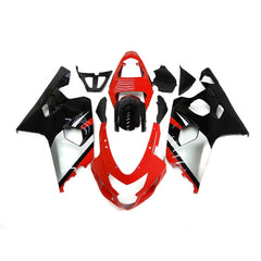 Red Black Fairing Kit For Suzuki GSXR600/GSXR750 2004-2005 