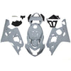 White Fairing Kit For Suzuki GSXR600/GSXR750 2004-2005