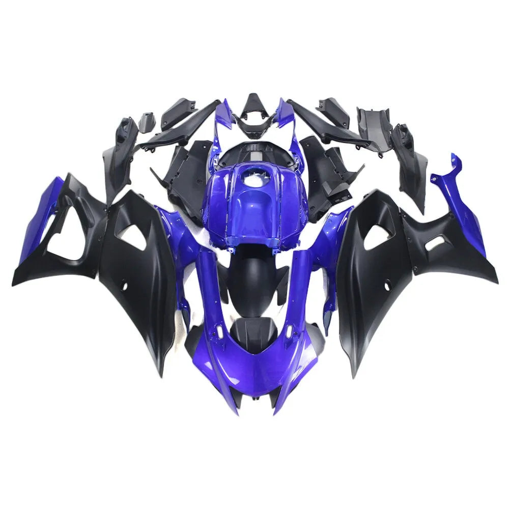 Blue R7 Fairings Blue Black Fairing Kit For Yamaha YZF-R7 2022-2023
