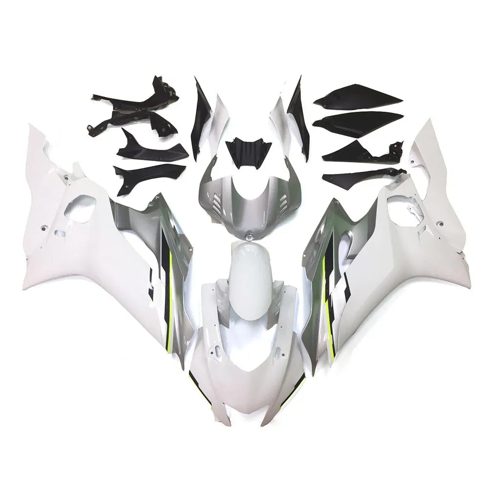 Silvery White Fairing Kit For Yamaha YZF-600 R6 2017-2018