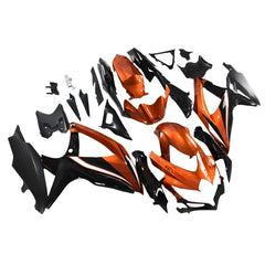 Orange Black Fairing Kit For Suzuki GSXR600/GSXR750 2008-2010 