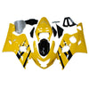 Yellow Fairing Kit For Suzuki GSXR600/GSXR750 2004-2005
