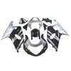 Black and White Fairing Kit For Suzuki GSXR600/GSXR750 2001-2003