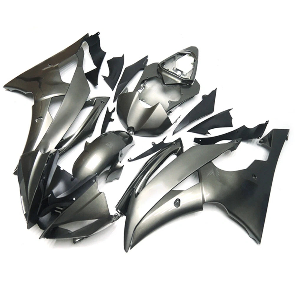 Silver Fairing Kit For Yamaha YZF-600 R6 2008-2016