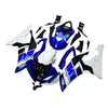 Blue and White Fairing Kit For Yamaha YZF-600 R6 2008-2016
