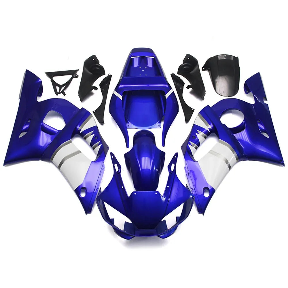 Dark Blue Fairing Kit For Yamaha YZF-600 R6 1998-2002