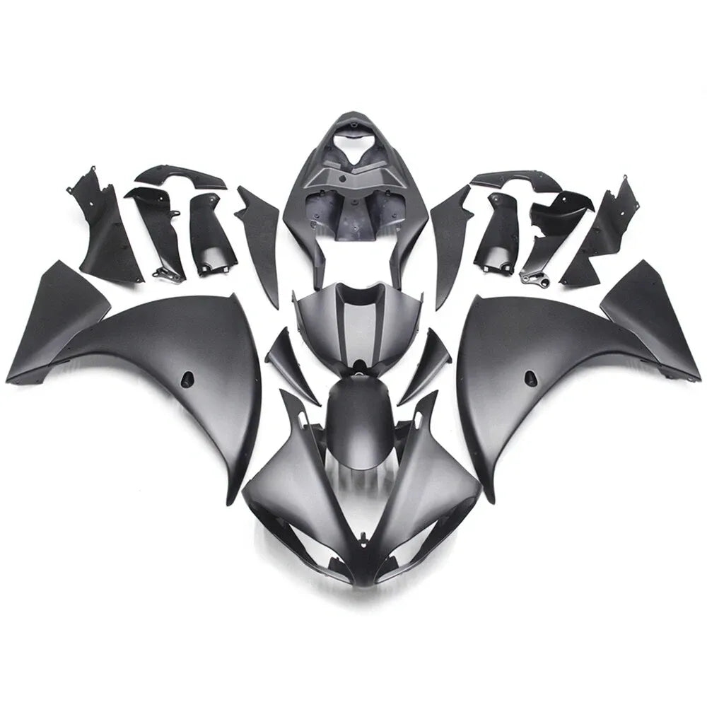 Black Fairing Kit For Yamaha YZF1000 R1 2009-2011